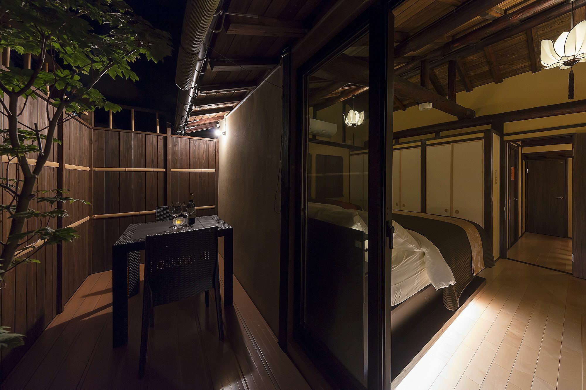 Kyonoyado Senkaku Bettei Villa Киото Екстериор снимка