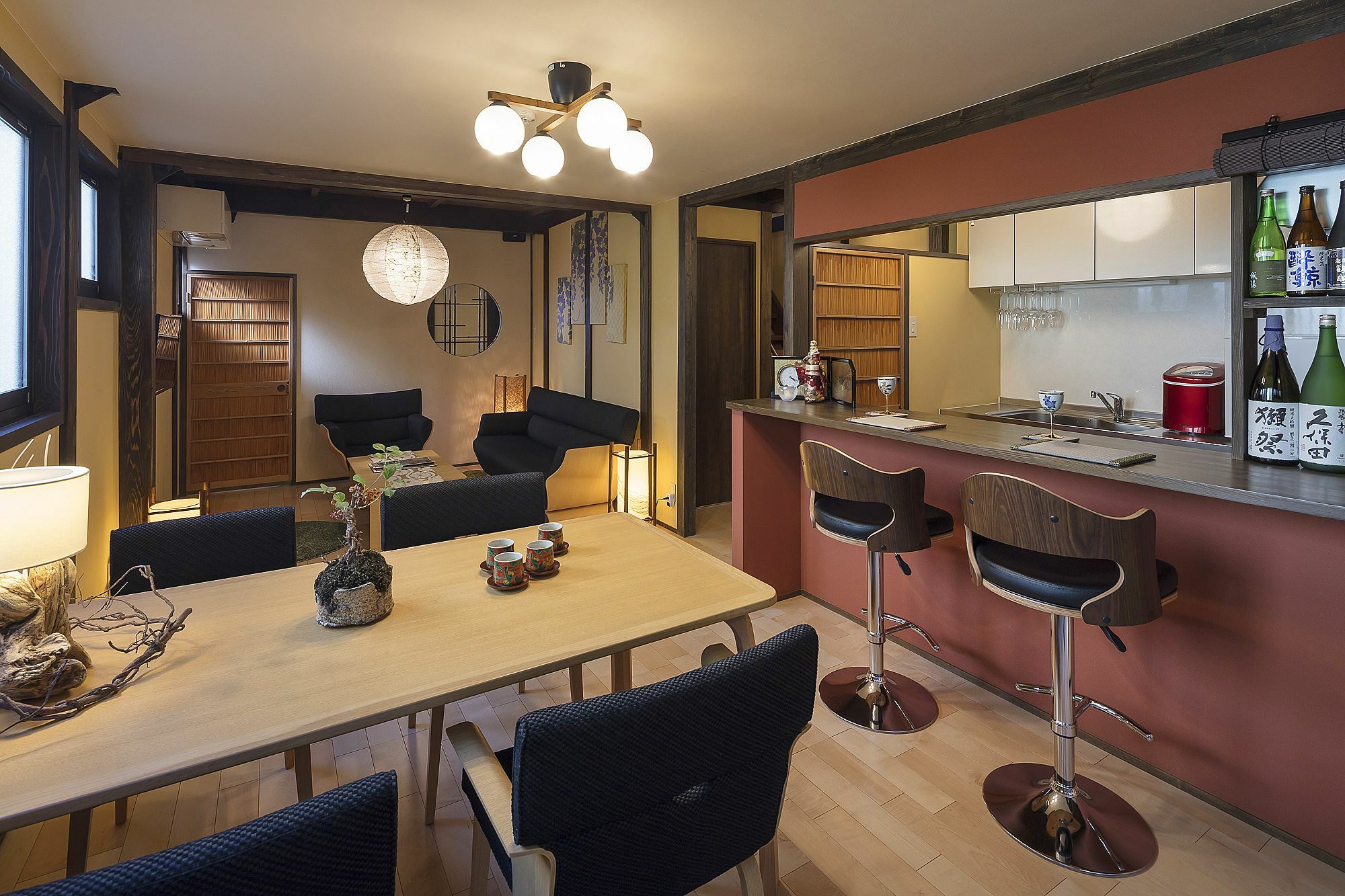 Kyonoyado Senkaku Bettei Villa Киото Екстериор снимка